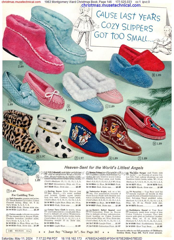 1963 Montgomery Ward Christmas Book, Page 146