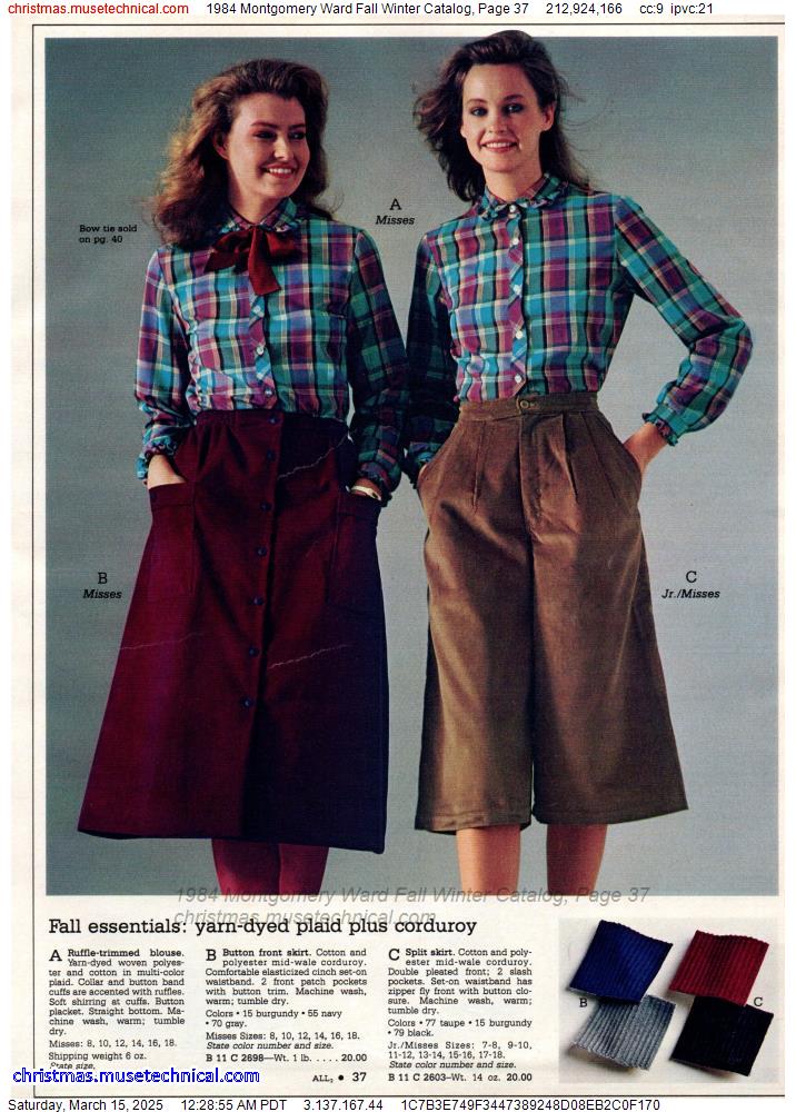 1984 Montgomery Ward Fall Winter Catalog, Page 37