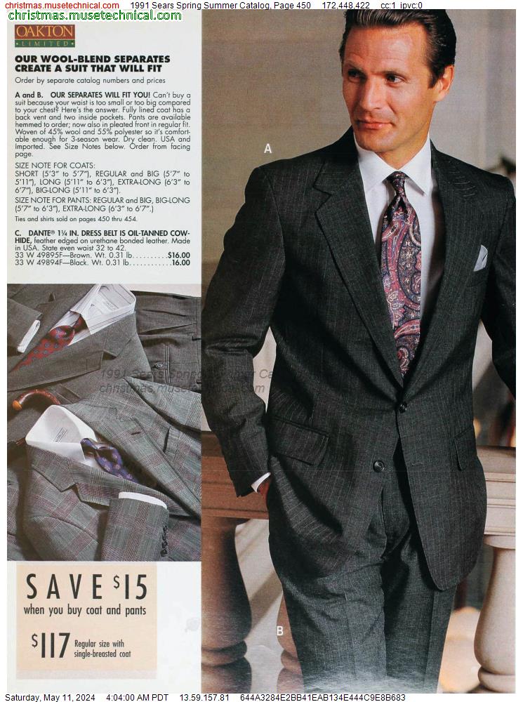 1991 Sears Spring Summer Catalog, Page 450