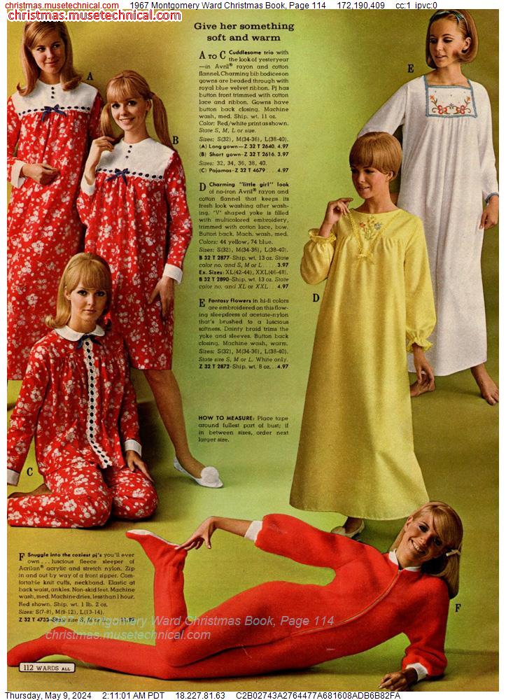 1967 Montgomery Ward Christmas Book, Page 114