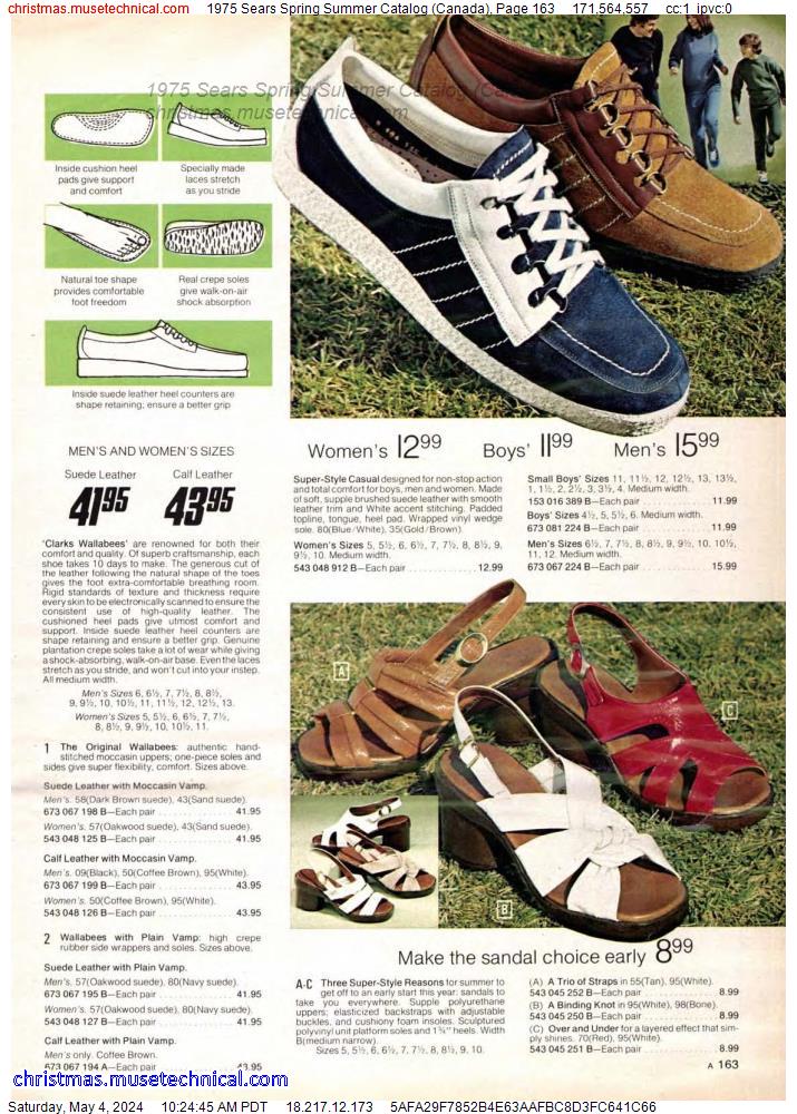 1975 Sears Spring Summer Catalog (Canada), Page 163