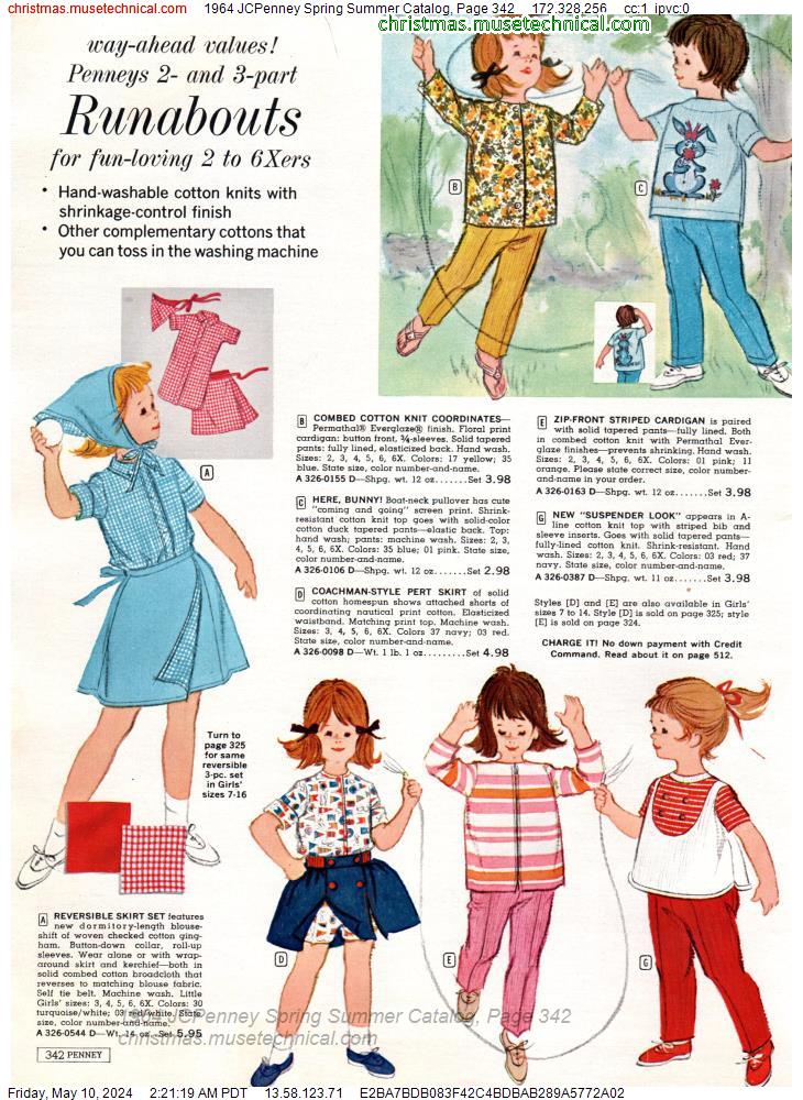 1964 JCPenney Spring Summer Catalog, Page 342