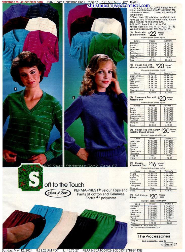 1982 Sears Christmas Book, Page 67
