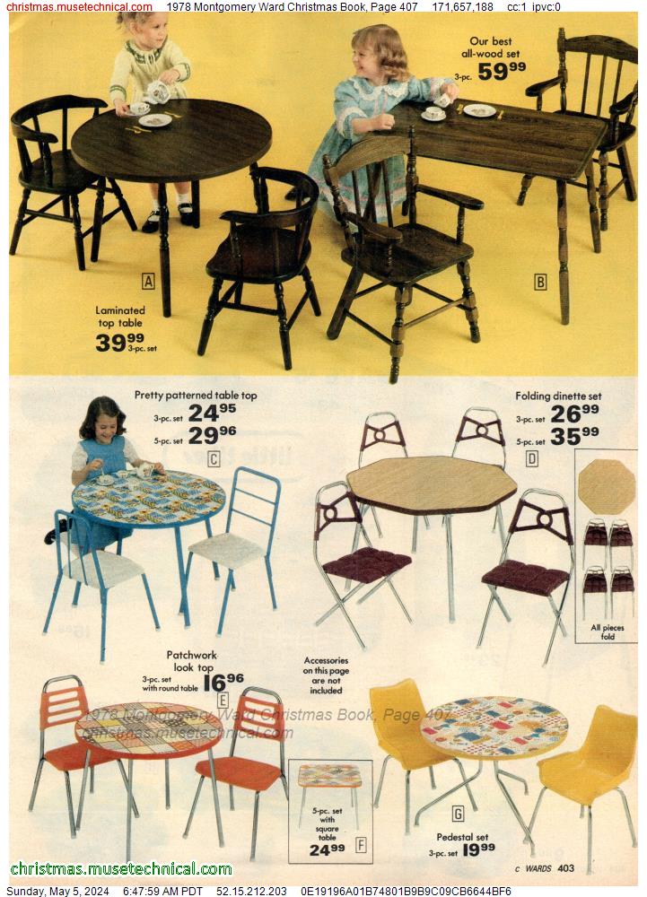 1978 Montgomery Ward Christmas Book, Page 407