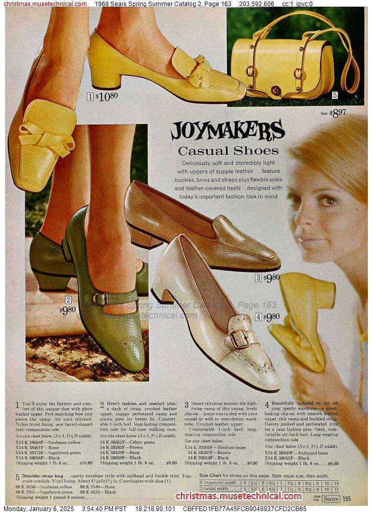 1968 Sears Spring Summer Catalog 2, Page 163