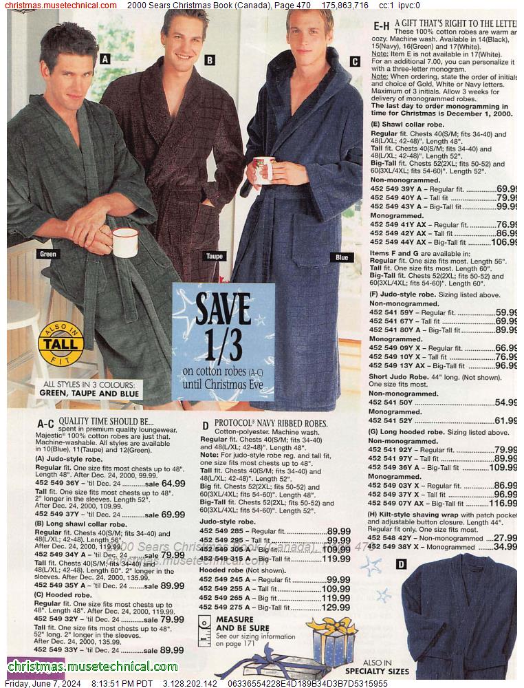 2000 Sears Christmas Book (Canada), Page 470