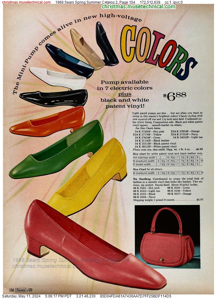 1968 Sears Spring Summer Catalog 2, Page 154