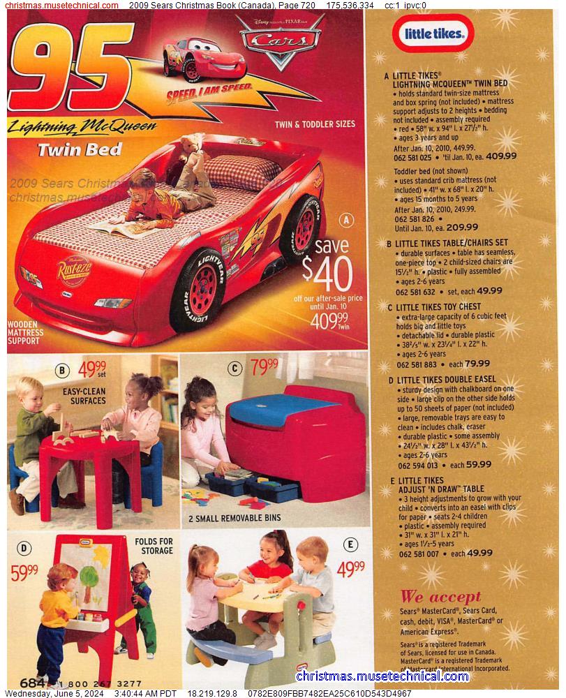2009 Sears Christmas Book (Canada), Page 720