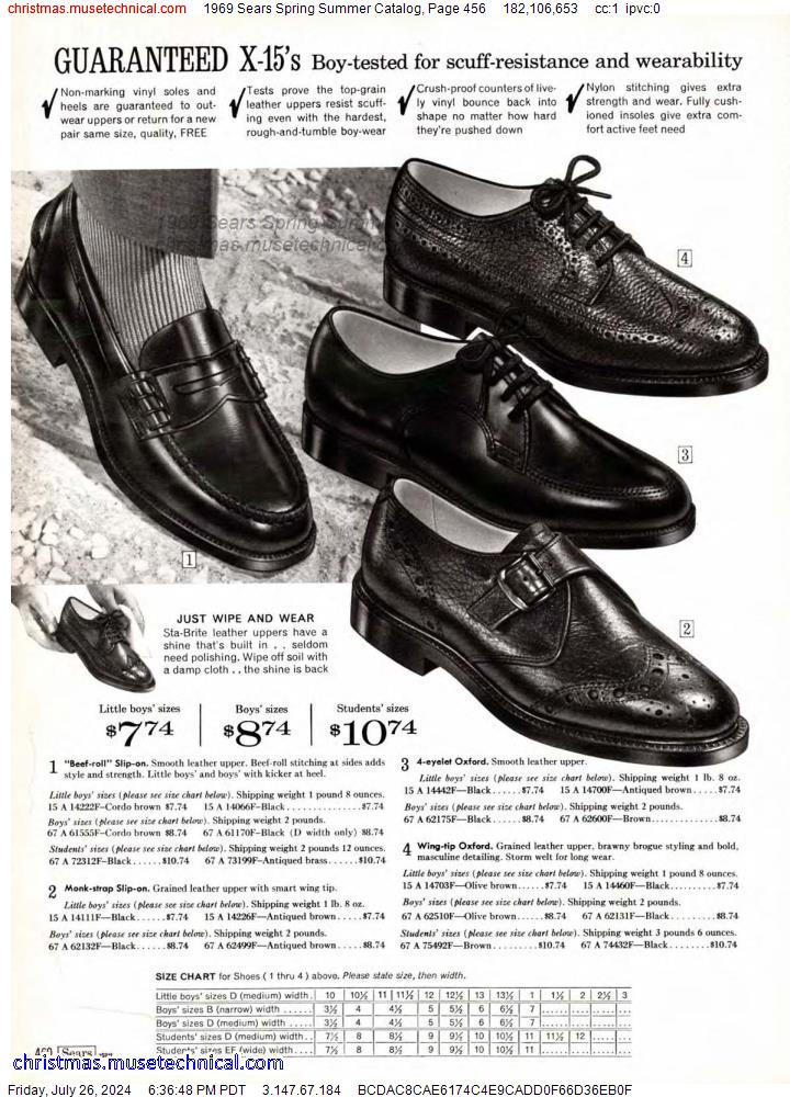 1969 Sears Spring Summer Catalog, Page 456