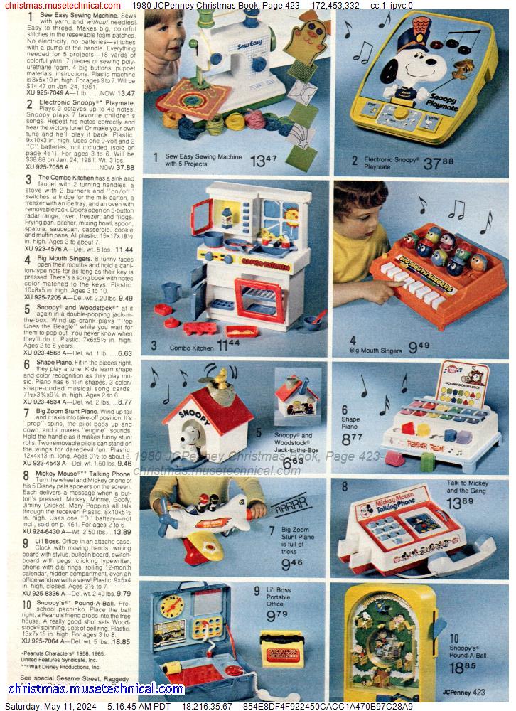 1980 JCPenney Christmas Book, Page 423