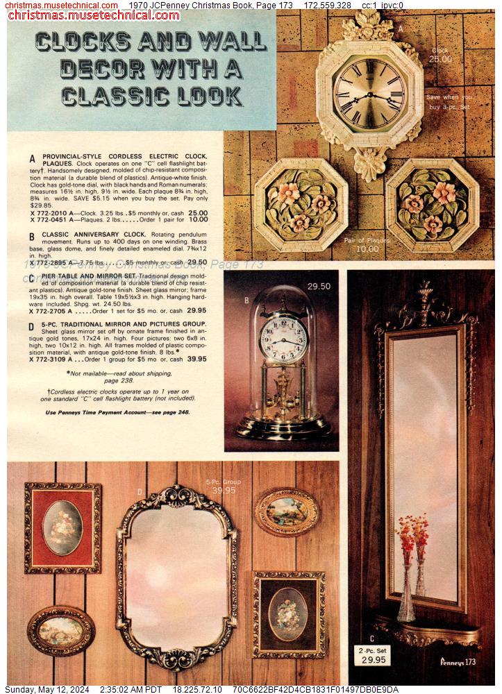 1970 JCPenney Christmas Book, Page 173