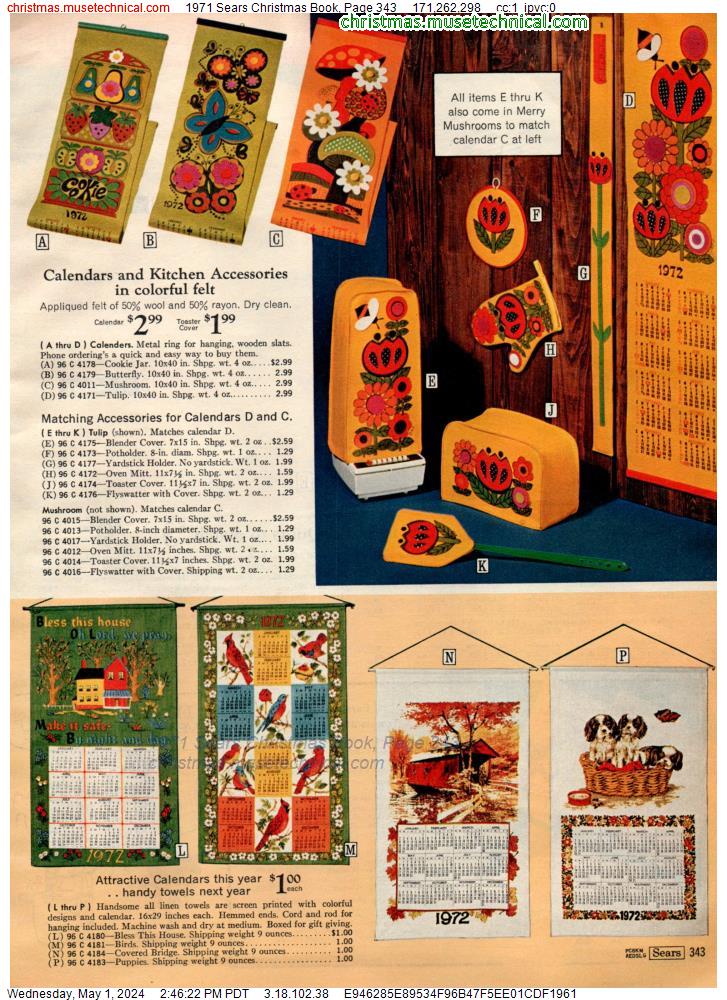 1971 Sears Christmas Book, Page 343