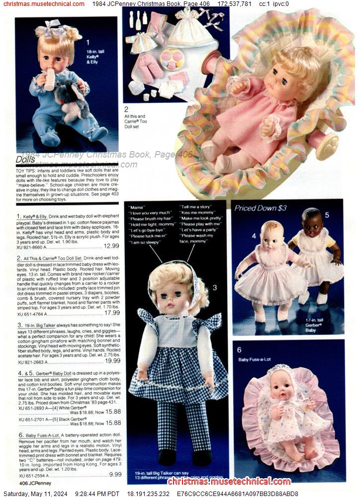 1984 JCPenney Christmas Book, Page 406