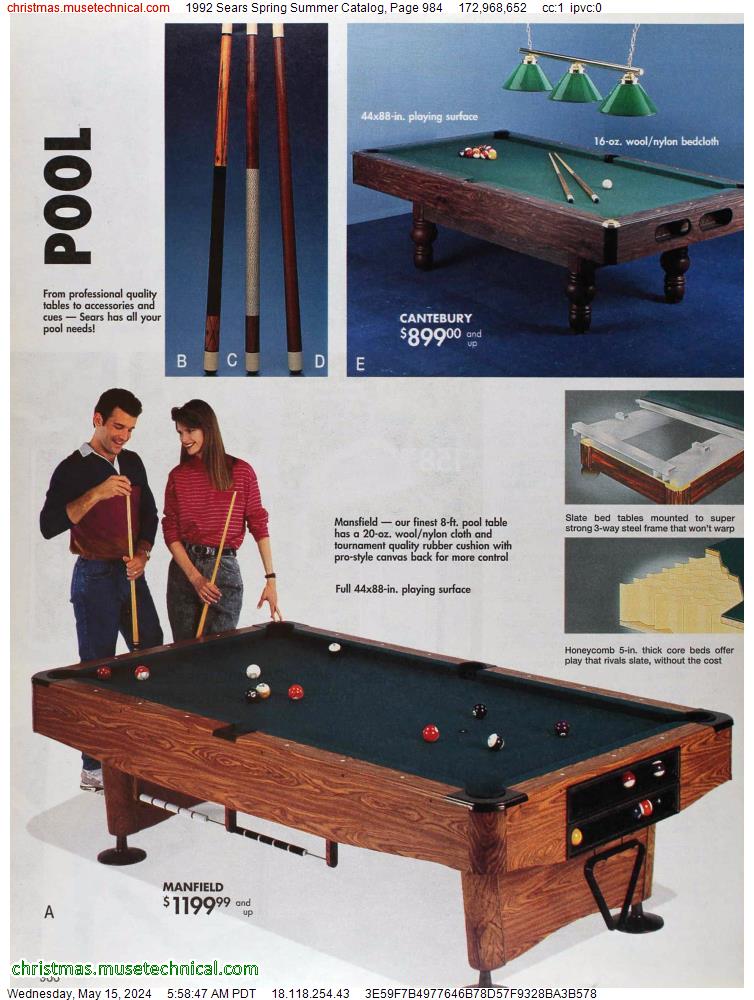 1992 Sears Spring Summer Catalog, Page 984