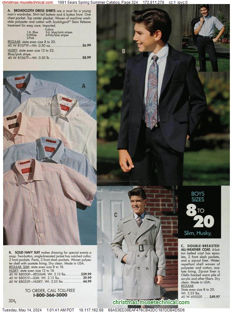 1991 Sears Spring Summer Catalog, Page 324