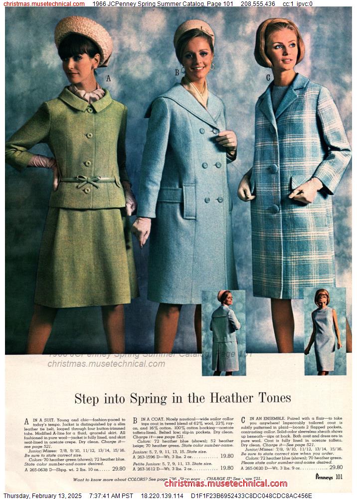 1966 JCPenney Spring Summer Catalog, Page 101