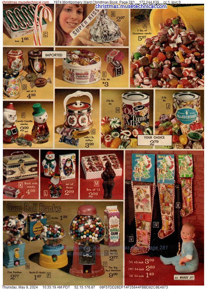 1974 Montgomery Ward Christmas Book, Page 281