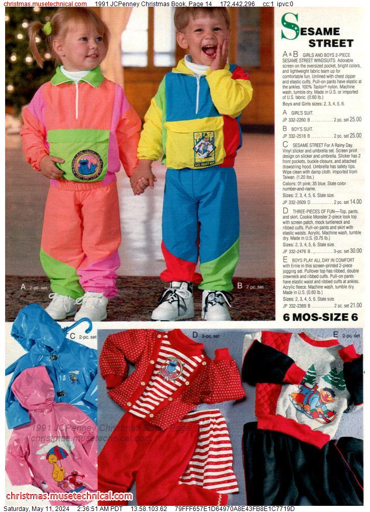 1991 JCPenney Christmas Book, Page 14
