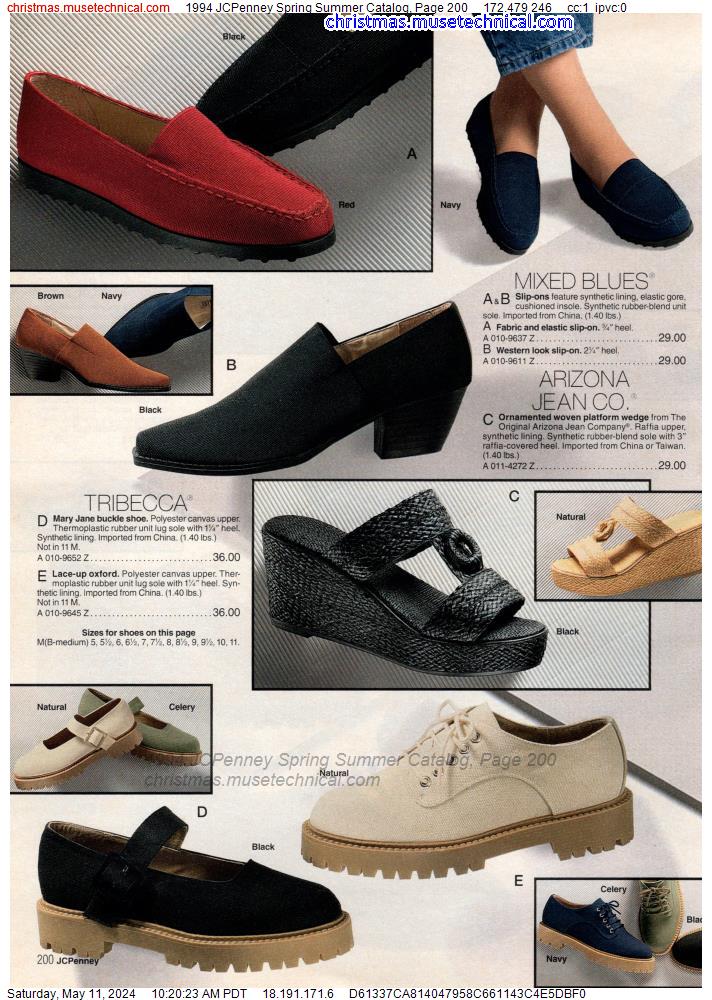 1994 JCPenney Spring Summer Catalog, Page 200