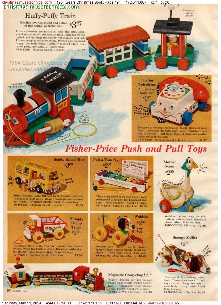 1964 Sears Christmas Book, Page 194