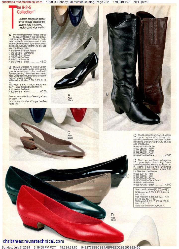 1990 JCPenney Fall Winter Catalog, Page 282