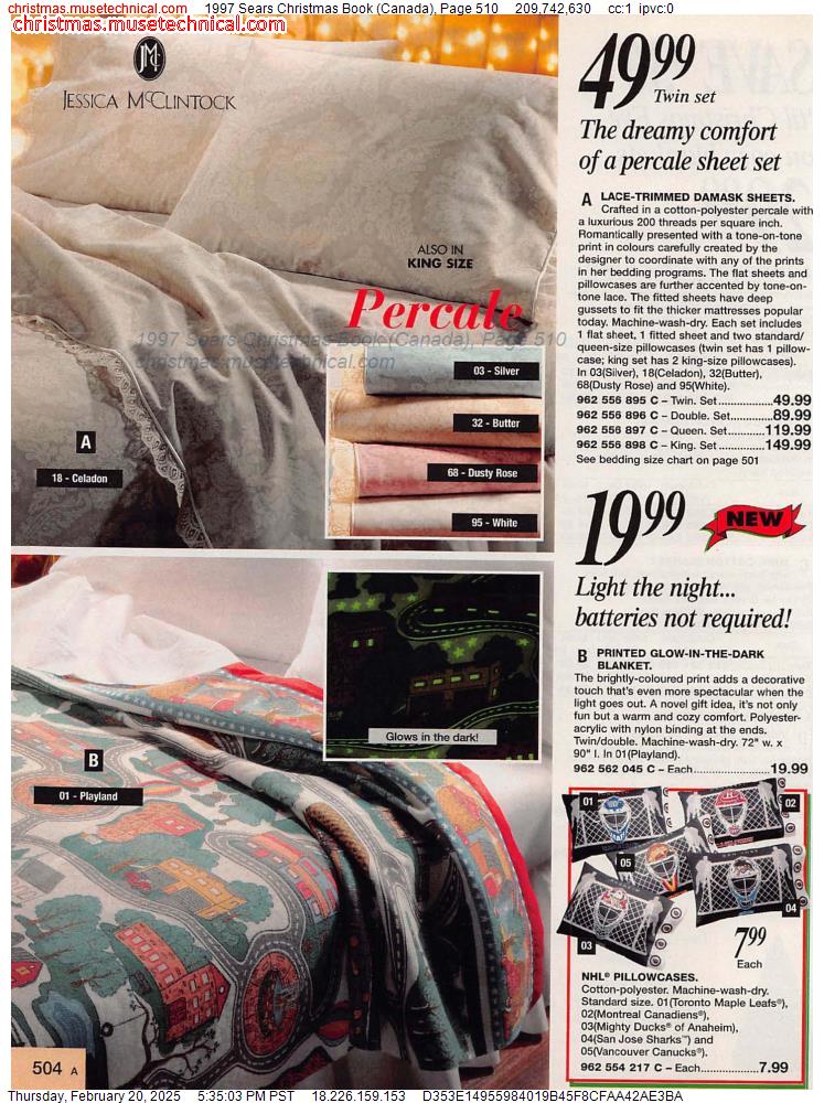 1997 Sears Christmas Book (Canada), Page 510