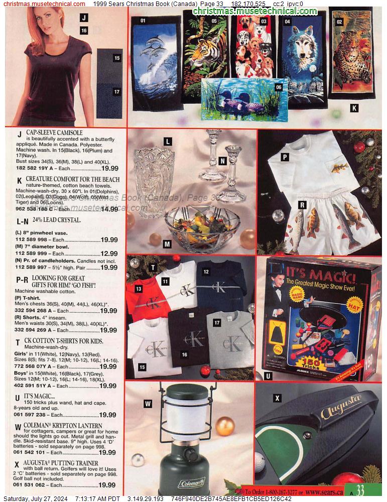 1999 Sears Christmas Book (Canada), Page 33
