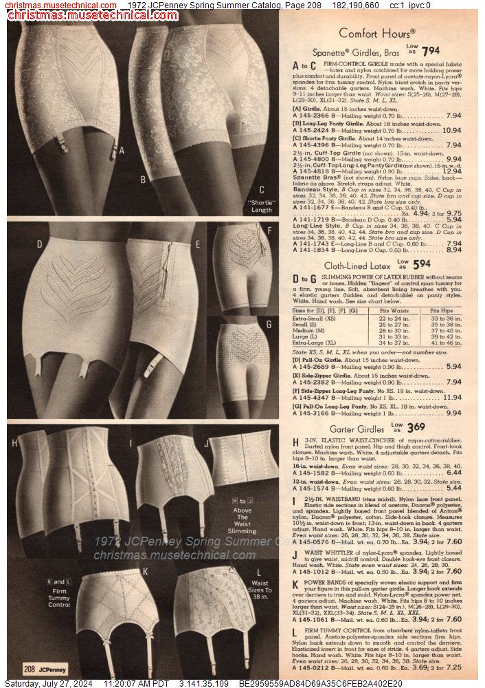 1972 JCPenney Spring Summer Catalog, Page 208