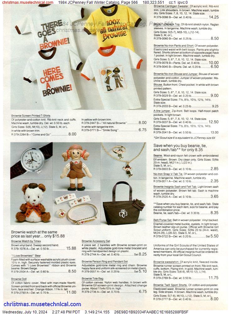 1984 JCPenney Fall Winter Catalog, Page 566