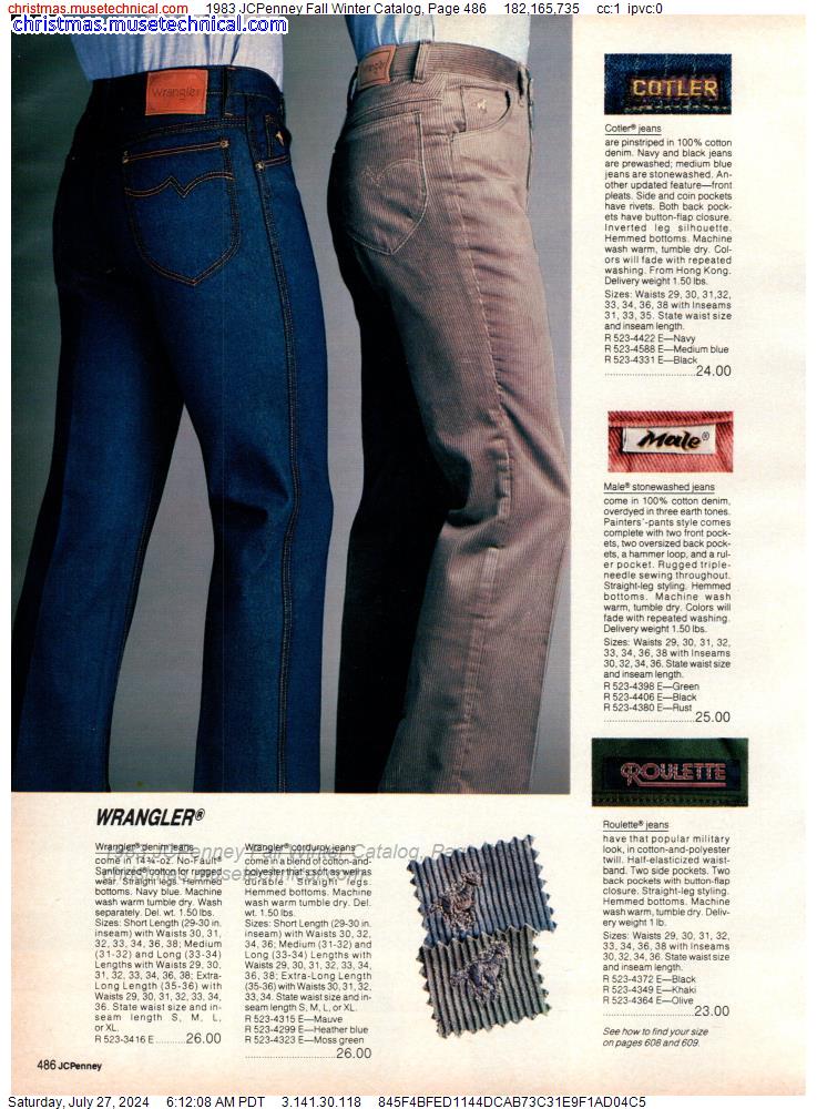 1983 JCPenney Fall Winter Catalog, Page 486