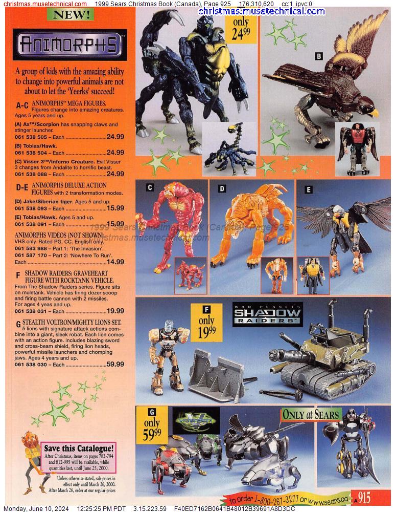1999 Sears Christmas Book (Canada), Page 925