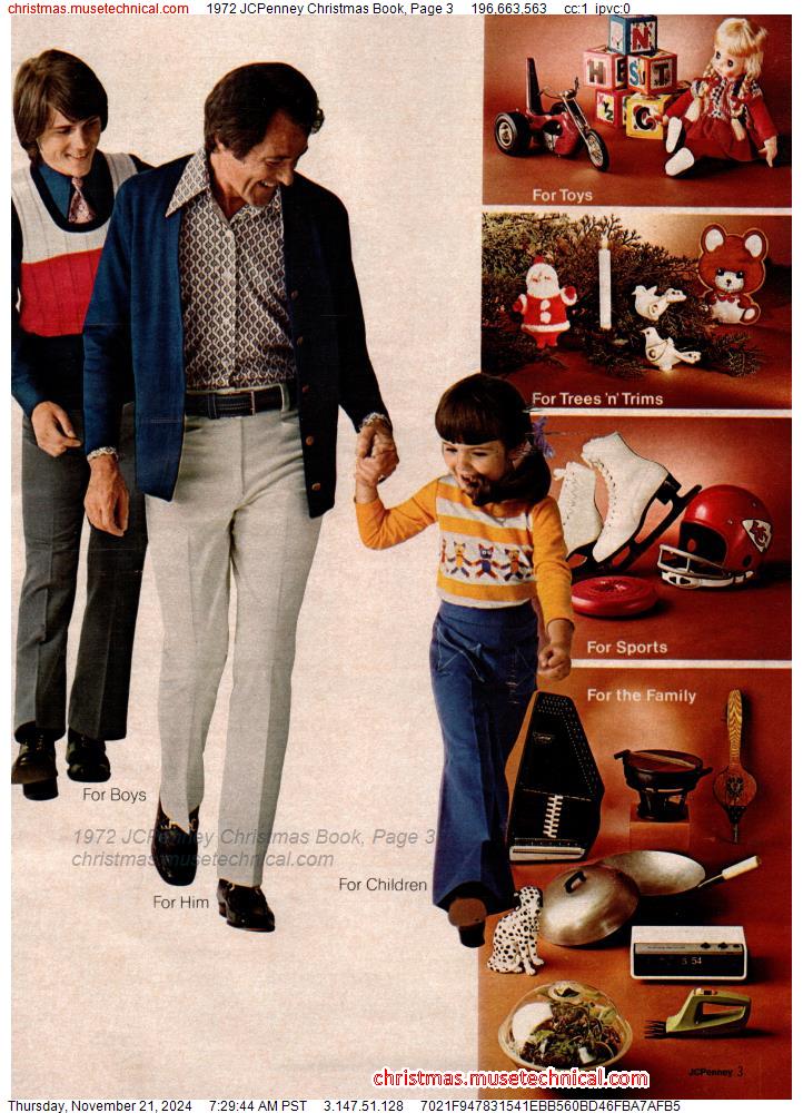 1972 JCPenney Christmas Book, Page 3