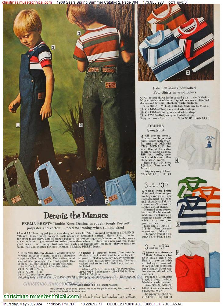 1968 Sears Spring Summer Catalog 2, Page 384