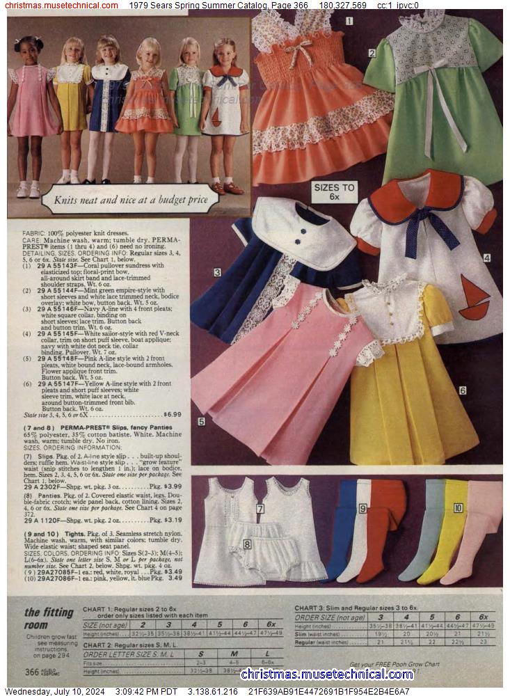 1979 Sears Spring Summer Catalog, Page 366