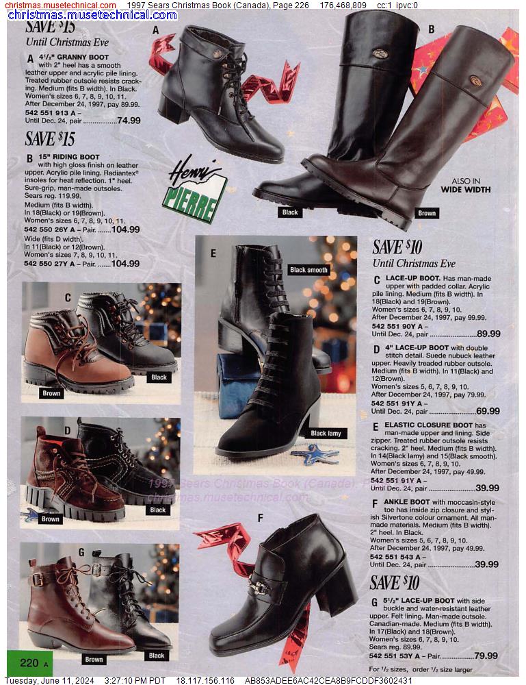 1997 Sears Christmas Book (Canada), Page 226