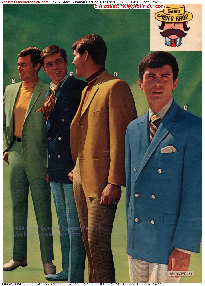 1969 Sears Summer Catalog, Page 151