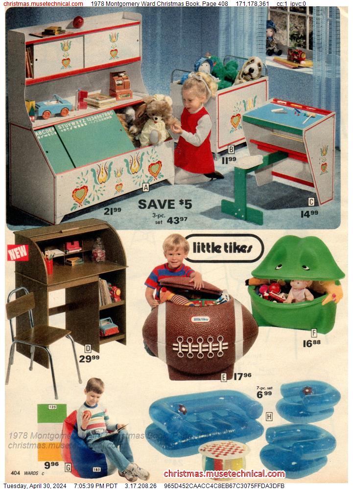 1978 Montgomery Ward Christmas Book, Page 408