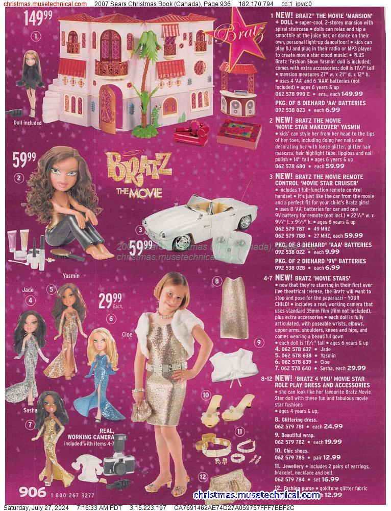 2007 Sears Christmas Book (Canada), Page 936