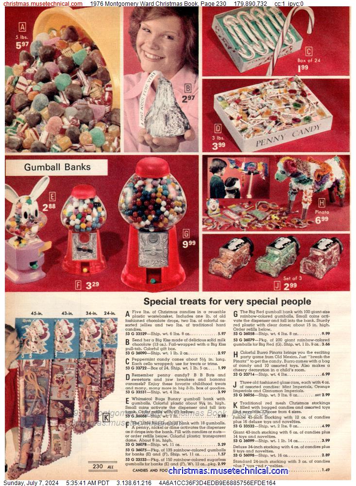 1976 Montgomery Ward Christmas Book, Page 230