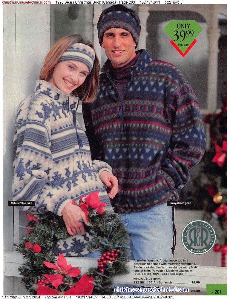 1996 Sears Christmas Book (Canada), Page 203