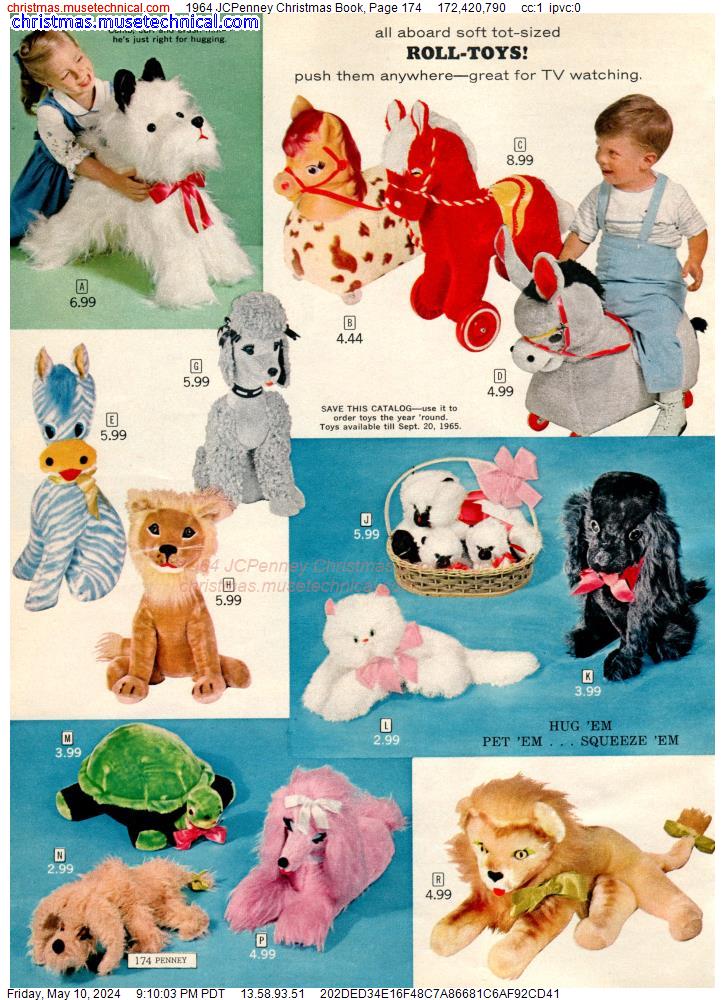1964 JCPenney Christmas Book, Page 174