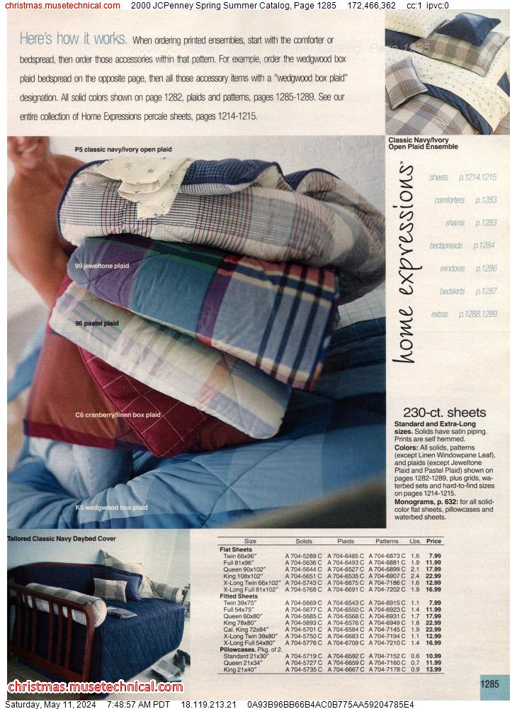 2000 JCPenney Spring Summer Catalog, Page 1285