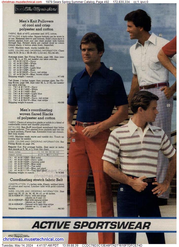 1979 Sears Spring Summer Catalog, Page 492