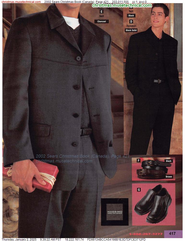 2002 Sears Christmas Book (Canada), Page 421