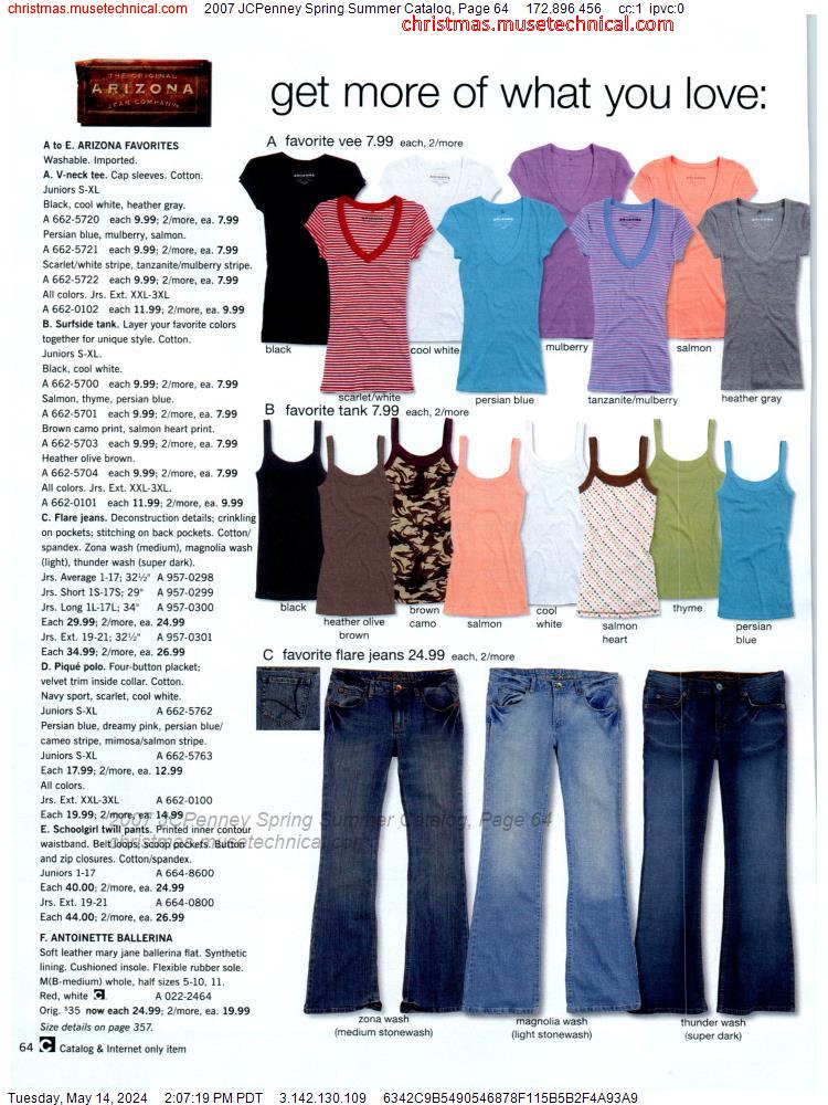 2007 JCPenney Spring Summer Catalog, Page 64