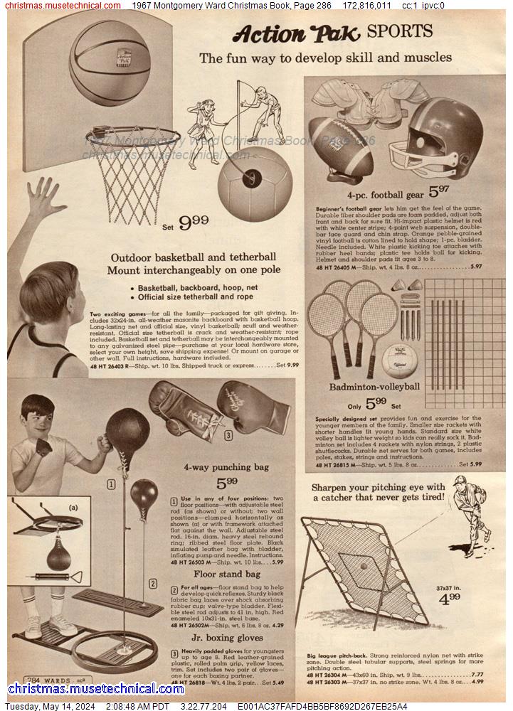 1967 Montgomery Ward Christmas Book, Page 286