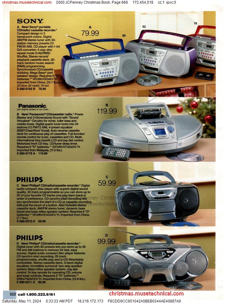 2000 JCPenney Christmas Book, Page 668