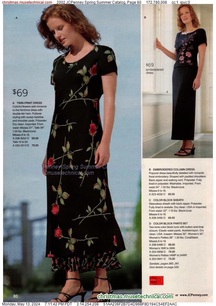 2002 JCPenney Spring Summer Catalog, Page 80