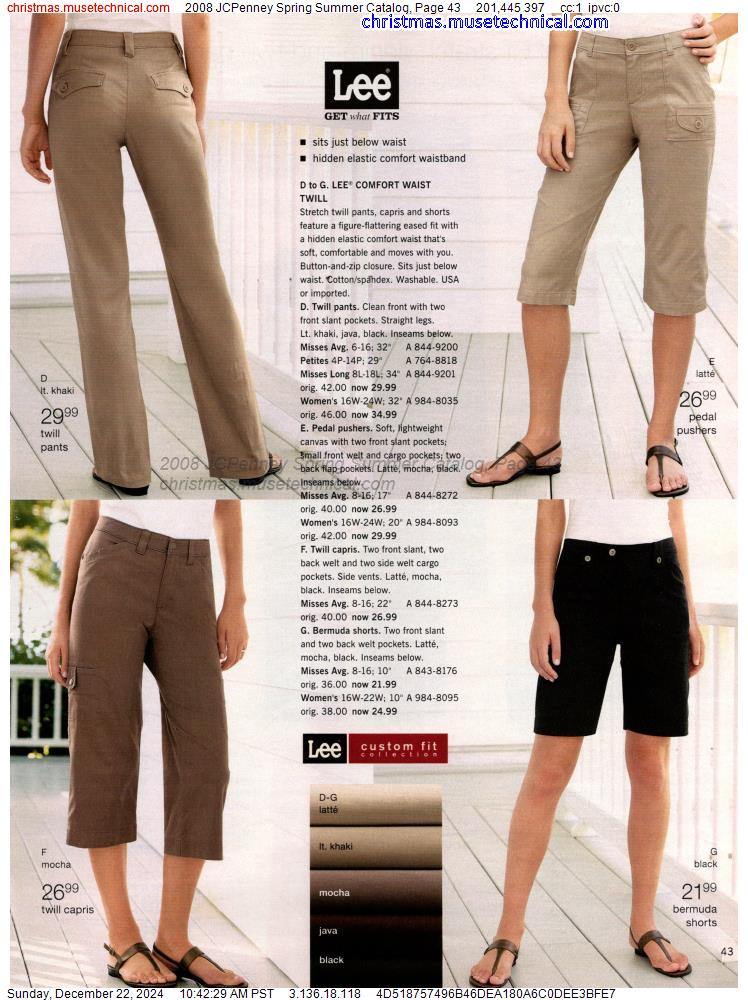 2008 JCPenney Spring Summer Catalog, Page 43