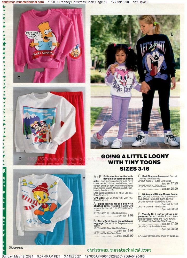 1990 JCPenney Christmas Book, Page 50